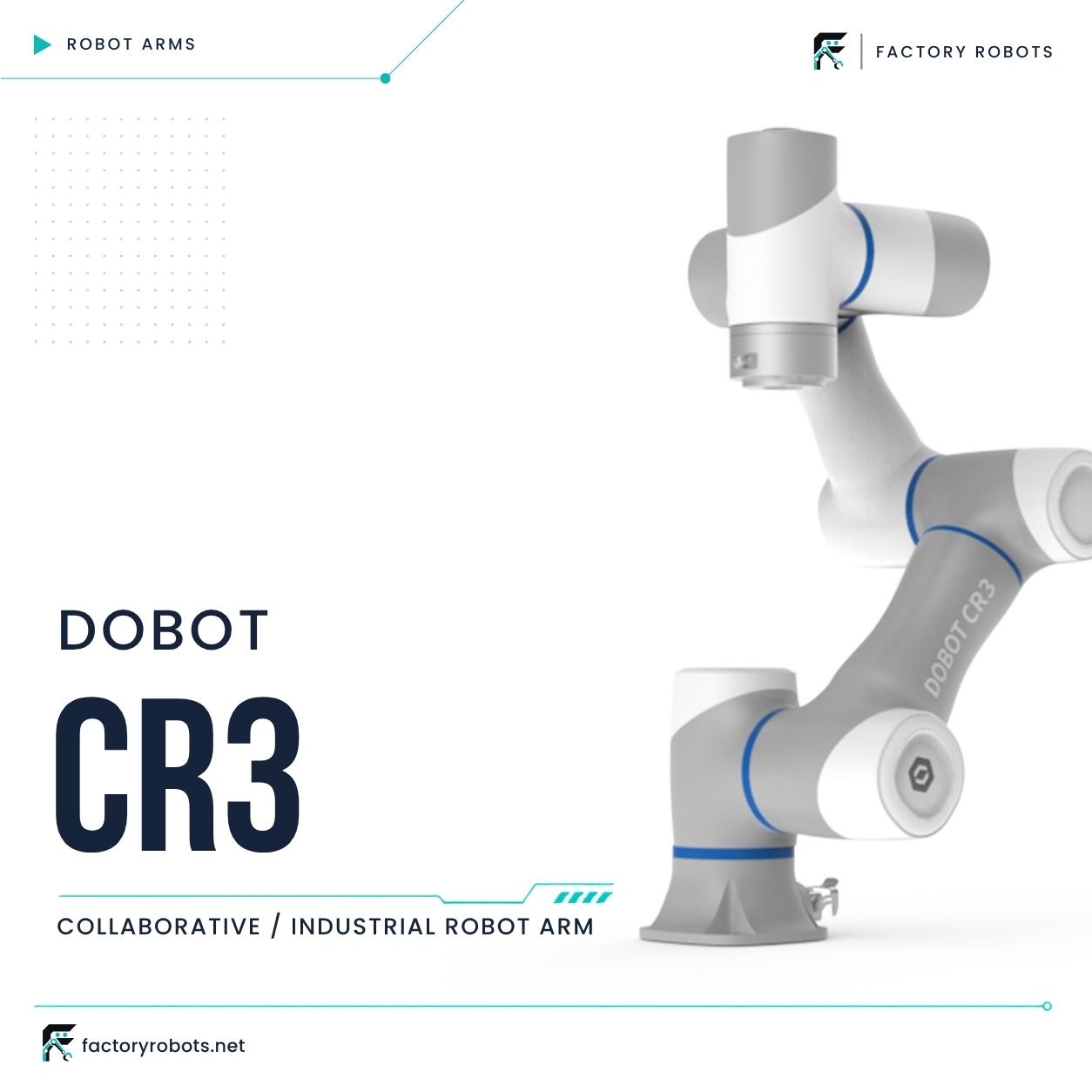 DOBOT CR3 — Collaborative Industrial Robot Arm