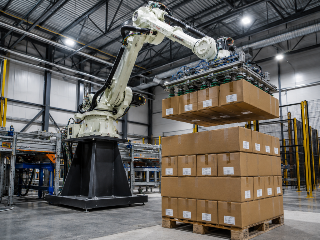Robotic Palletizing: How to Automate Pallet Handling