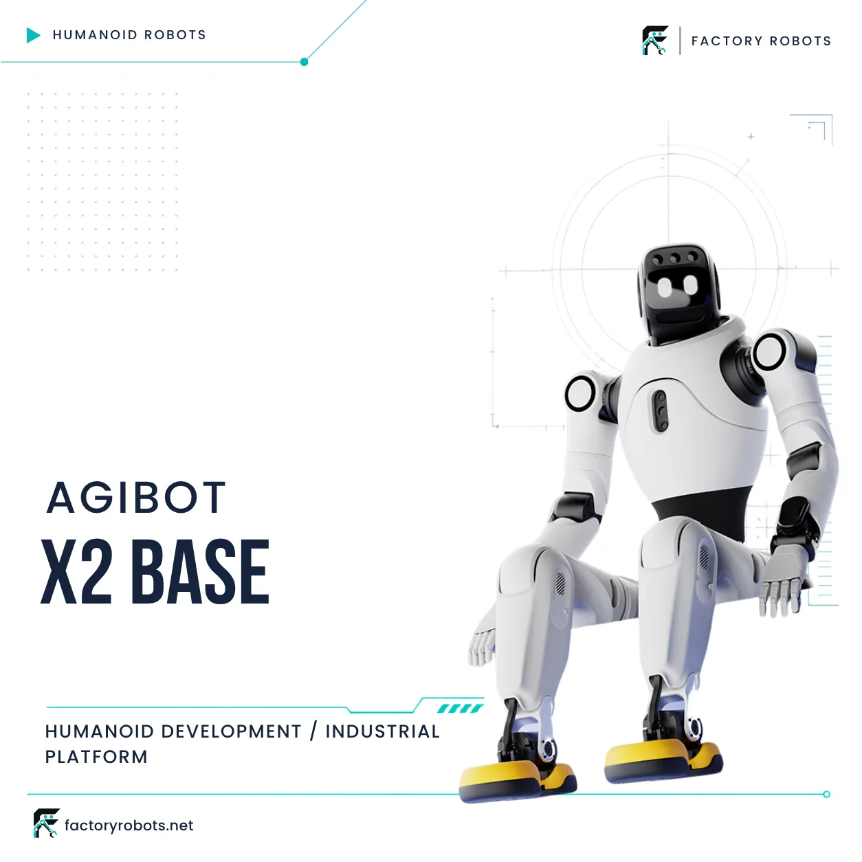 AgiBot X2 Base — humanoid development platform — product image