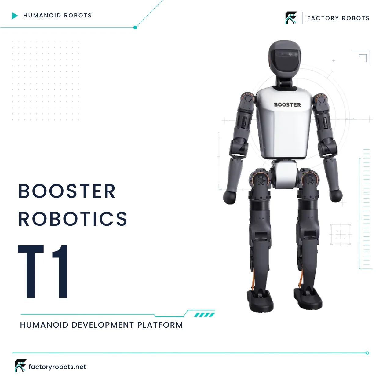 Booster Robotics T1 — humanoid development platform — product image