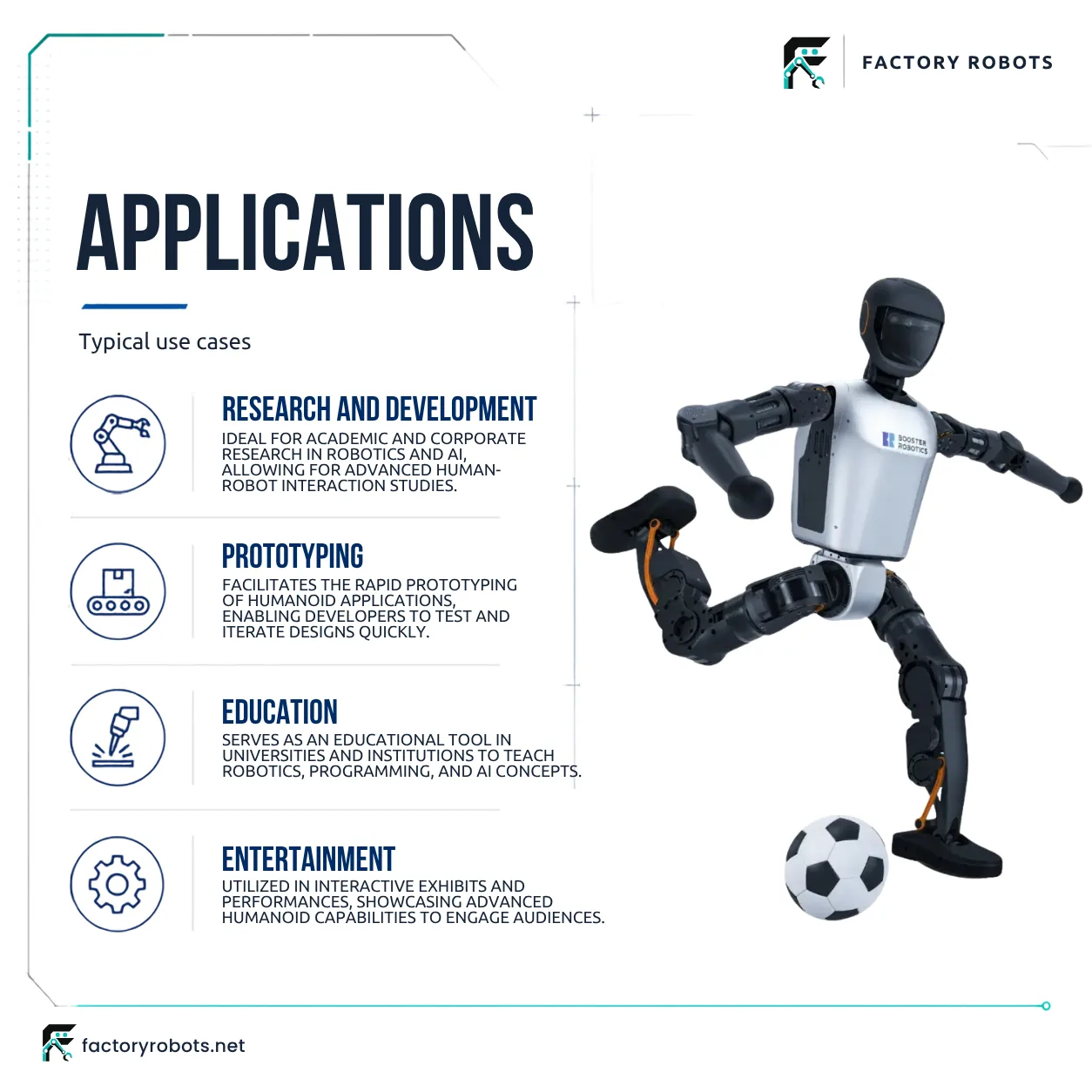 Booster Robotics T1 — humanoid development platform — applications