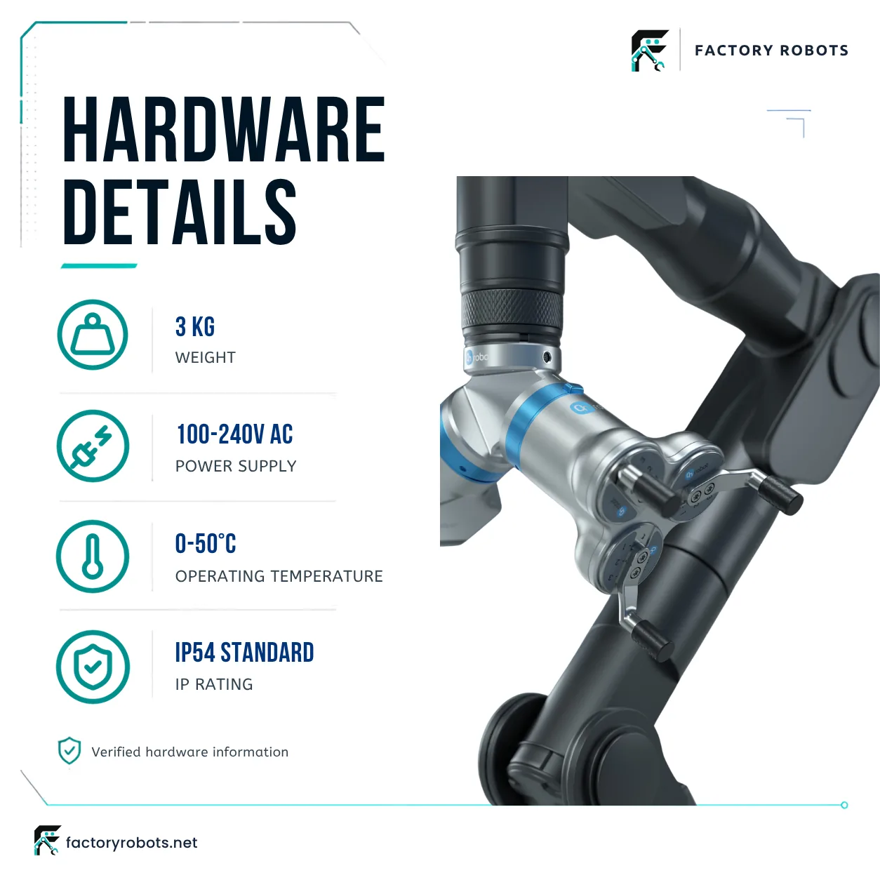 OnRobot 3FG25 — Electric gripper / CNC EOAT — hardware details