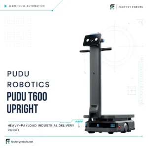 PUDU T600 Upright — heavy-payload industrial delivery robot — product image