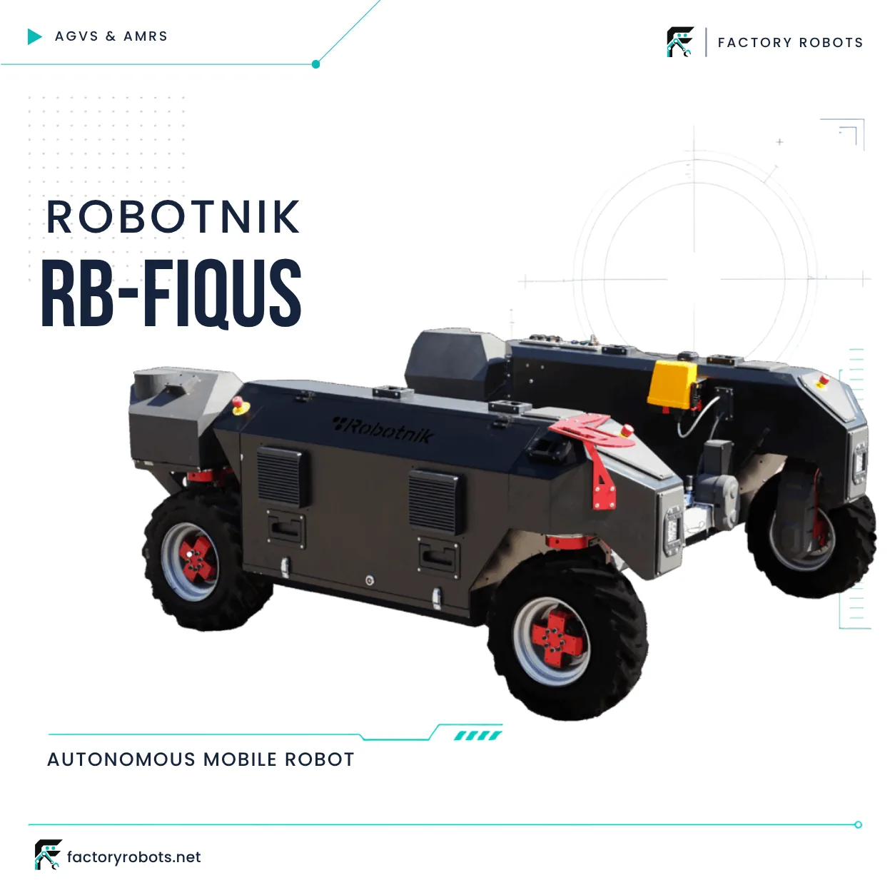 Robotnik RB-FIQUS — autonomous mobile robot — product image